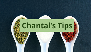 Chantal's tips for the kitchen and home graphic