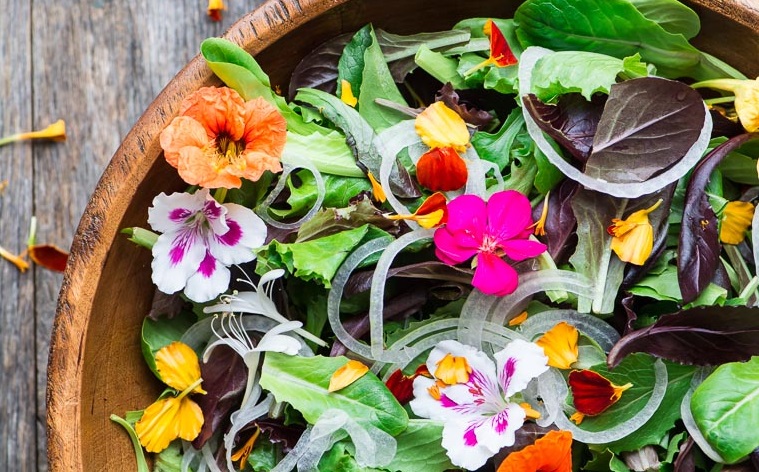 edible flowers