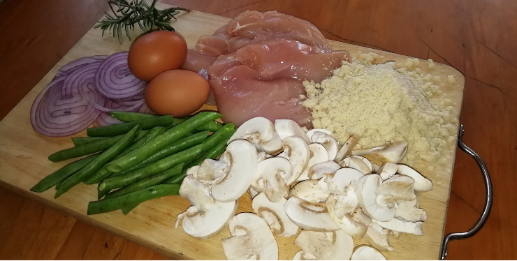 almond crusted chicken